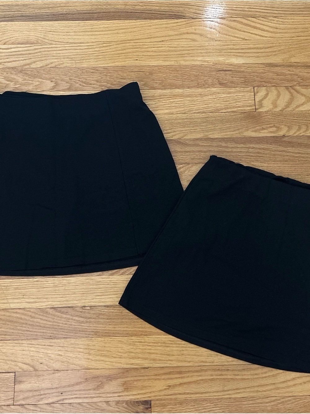 American Eagle Outfitters Black Mini Skort Duo
